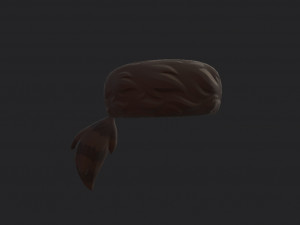 coonskin cap 3D Model