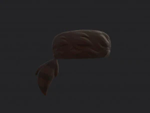 coonskin cap 3D Model