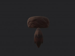 coonskin cap 3D Model