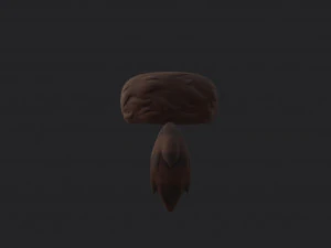 coonskin cap 3D Model