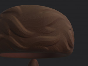 coonskin cap 3D Model