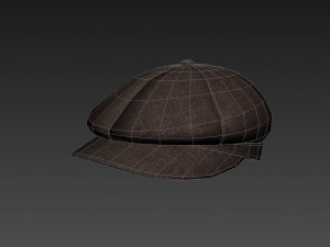 gatsby cap Modèle 3D