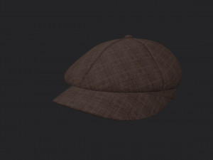 gatsby cap Modèle 3D