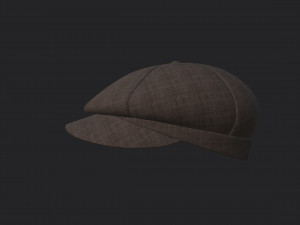 gatsby cap Modèle 3D