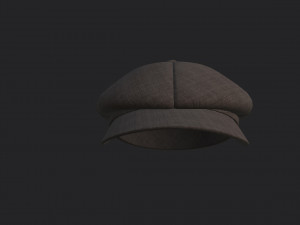 gatsby cap Modèle 3D