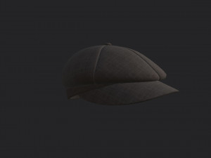 gatsby cap Modèle 3D