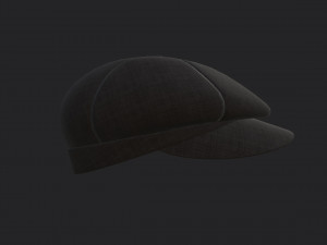 gatsby cap Modèle 3D