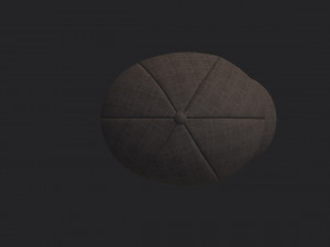 gatsby cap Modèle 3D
