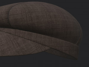 gatsby cap Modèle 3D