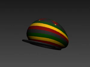 reggae cap 3D Model