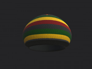 reggae cap Modèle 3D
