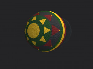 reggae cap Modèle 3D