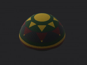 reggae cap Modèle 3D