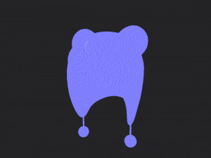 bear hat 3Dモデル