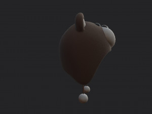 bear hat 3Dモデル