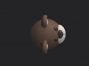 bear hat 3Dモデル