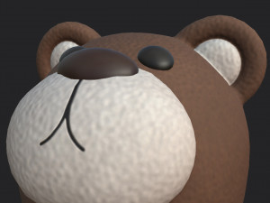 bear hat 3Dモデル