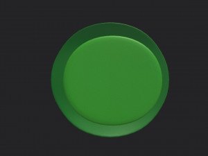green hat Modello 3D
