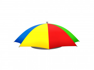 umbrella hat 3D मॉडल
