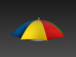 umbrella hat 3Dモデル