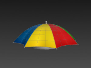 umbrella hat 3Dモデル