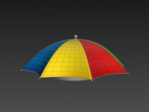 umbrella hat 3Dモデル