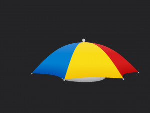 umbrella hat 3Dモデル