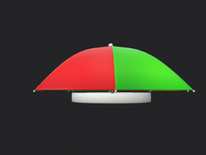 umbrella hat 3Dモデル