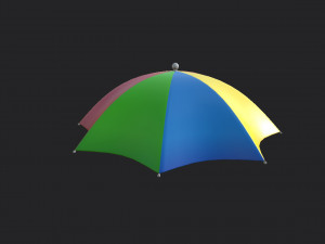 umbrella hat 3Dモデル