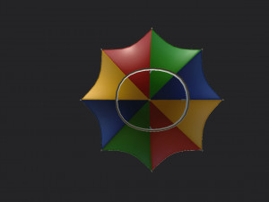 umbrella hat 3Dモデル