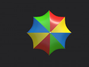 umbrella hat 3Dモデル