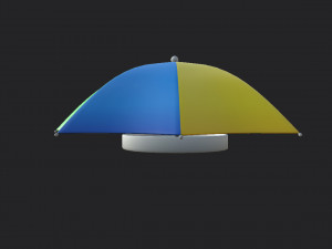 umbrella hat 3Dモデル