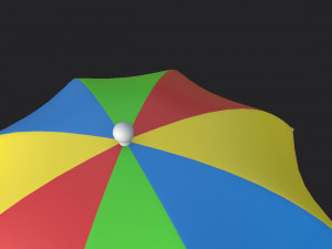 umbrella hat 3Dモデル