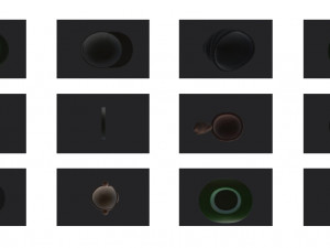 hats pack 5 3D Model