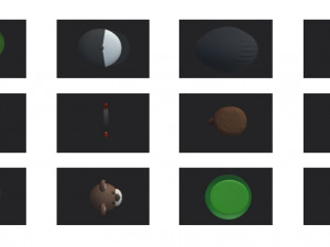 hats pack 5 3D Model