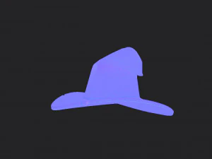 wizard hat 3D Model