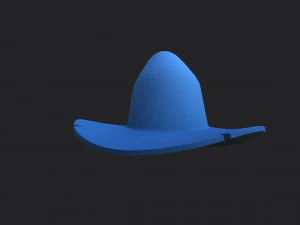 wizard hat 3D Model