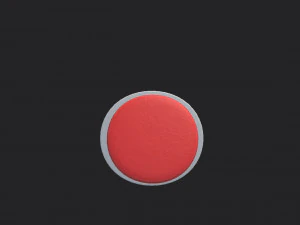 striped top hat 3D Model