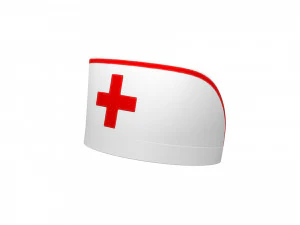 cappello da infermiera Modello 3D