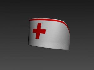 nurse hat 3D Model