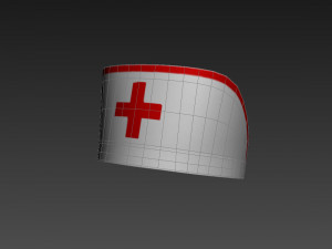 nurse hat 3D Model