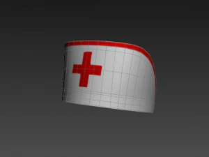 nurse hat 3D Model