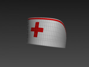 nurse hat 3D Model
