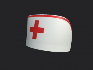 nurse hat 3D Model