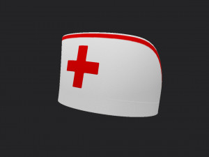 nurse hat 3D Model
