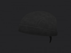 biker skull cap 3D Model