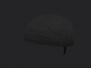 biker skull cap 3D Model