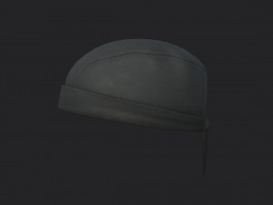 biker skull cap 3D Model
