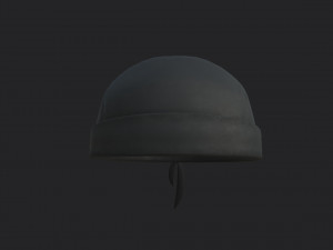 biker skull cap 3D Model