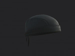 biker skull cap 3D Model